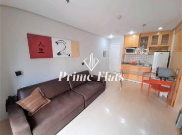 Apartamento · 40m² · 1 Quarto · 1 Vaga · Flat disponível para venda no New Life Itaim, com 40m², 1 dormitório e 1 vaga de garagem