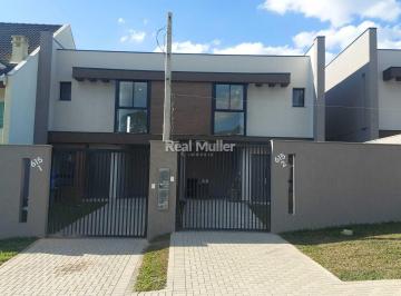 Casa de 3 quartos, Curitiba · SOBRADO NOVO COM TERRENO NO THEREZA GLASER