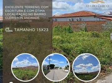 Terreno , Paulo Afonso · VENDE TERRENO, BAIRRO CLÉRISTON ANDRADE!