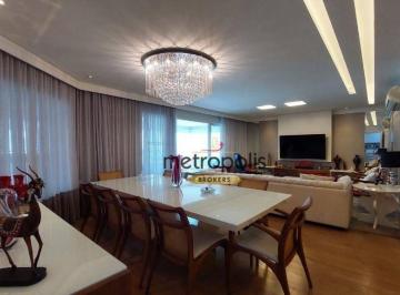 Sala Jantar · Apartamento com 3 dormitórios à venda, 242 m² por R$ 3.200.000,00 - Santo Antônio - São Caetano do S