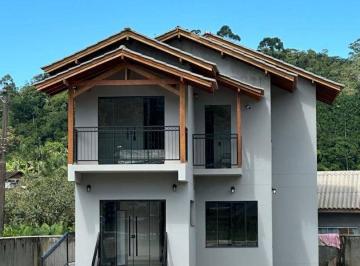 02babbc5dd53197541dbaba0f063df4bba59d84b · Sobrado com 3 dormitórios à venda, 120 m² por R$ 980.000,00 - Vila do Salto - Luiz Alves/SC
