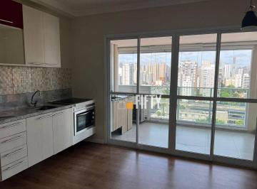 68df158de7b304bf2fda21572f16f9459e172a83 · Apartamento com 1 dormitório e 1 vaga para alugar, 42 m² por R$5.500,00 /mês - Brooklin - São Paulo/