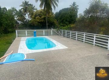 Rural · 6000m² · 6 Quartos · 25 Vagas · Sitio com 2 casas, Piscina, Coqueiros de Arembepe 6.000m2