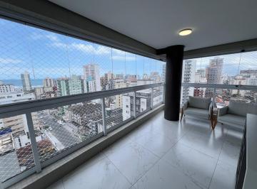 Apartamento de 3 quartos, Praia Grande · APARTAMENTO 03 SUÍTES NA GUILHERMINA COM PLANEJADOS, 03 VAGAS DEMARCADAS, 149M² 