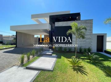 Foto 01 · Casa de alto padrão no Parque Residencial Buona Vita: 3 quartos, 3 suítes, 5 banheiros e 4 vagas de