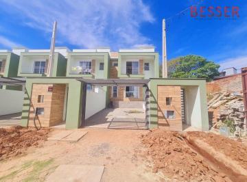 024dd61fd356af06a59633e9921e7ca8a8029c7f · Sobrado com 3 dormitórios à venda, 129 m² por R$ 636.000,00 - Campestre - São Leopoldo/RS