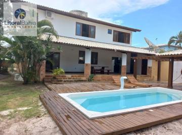 Casa · 280m² · 6 Quartos · Casa à venda em Camaçari, Guarajuba (Monte Gordo), com 6 quartos, com 280 m², Condomínio Paraíso