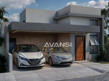IMAGEM 3D · Casa no Condomínio Vila das Palmeiras com 3 dormitórios à venda, 105 m² por R$ 540.000 - Pacaembu -