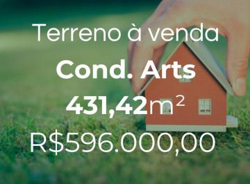 Terreno · 431m² · Terreno à venda, Condomínio Arts - Uberlândia/MG