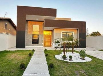77f0aa61b9ea9fe8d3668309b8fa280b184fc547 · Casa com 3 quartos à venda, 106 m² por R$ 719.000 - Itaipuaçu - Maricá/RJ
