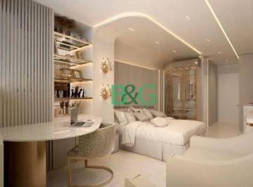 3c1d39685a7c6fc66e837dba7e0d2bb95c907654 · Apartamento à venda, 30 m² por R$ 850.000,00 - Brooklin - São Paulo/SP