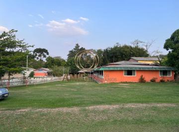 Foto 01 · Chácara com Salão de Festas e Lago de Pesca!!! - Bairro Capuava - Casa com 2 dormitórios - 400m² de 