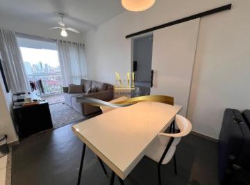 Foto 01 · Apartamento com 1 dormitório , vaga de marcada e lazer completo na Vila Mathias em Santos por R$ 385