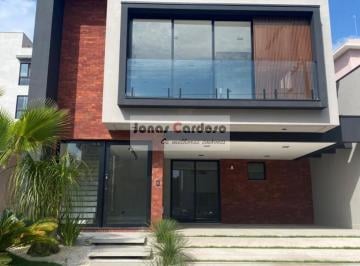 Foto 01 · Casa de luxo porteira fechada com 4 suítes, sala conceito aberto, por R$: 2.000.000,00 Estuda permut