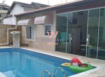 Casa · 315m² · 5 Quartos · 5 Vagas · Sobrado de Alto Padrão com 5 dormitórios à venda, 315m² por R$1.900.000 - Indaiá - Caraguatatuba/SP