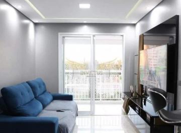 Apartamento · 64m² · 2 Quartos · 1 Vaga · Apartamento com 2 Quartos no Condomínio Stare para Comprar, 64m² - Campestre, Santo André/SP.
