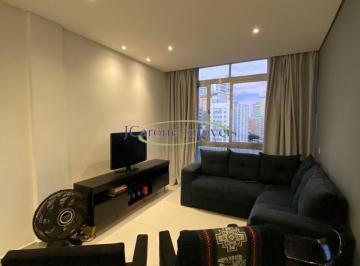 Foto 01 · Apartamento a venda Reformado e mobiliado com 2 quartos na Quadra da Praia do Boqueirão em Santos /