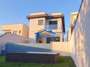 Casa · 259m² · 3 Quartos · 4 Vagas · Linda Casa Nova com 3 Suítes, Piscina, no Condomínio New Ville!