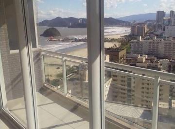Apartamento · 66m² · 1 Quarto · 1 Vaga · Apartamento em Gonzaga, Santos/SP de 66m² 1 quartos para locação R$ 5.190,00/mes