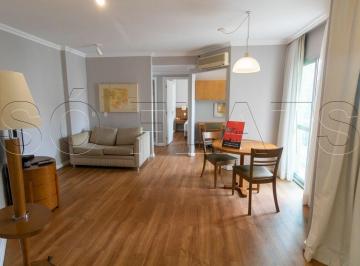 Apartamento · 45m² · 1 Quarto · 1 Vaga · Flat em Consolação, São Paulo/SP de 45m² 1 quartos para locação R$ 3.300,00/mes