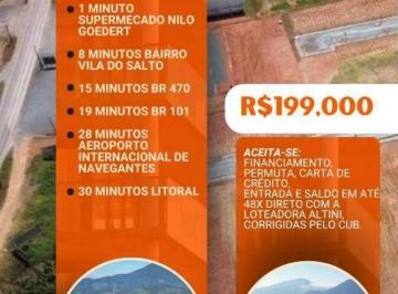 7ef45c0aa9d47fb026a8ee4e0b4b087432cf4ad6 · Terreno à venda, 300 m² por R$ 199.900 - Vila Nova - Luiz Alves/SC