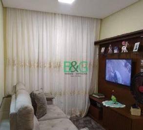 0590f08120dd9caa2136becaca25771736285f9c · Apartamento com 2 dormitórios à venda, 51 m² por R$ 345.000,00 - Vila Antonieta - São Paulo/SP