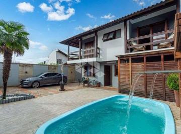 642590_i6ag36g3J_6425906717e5929c02d.jpg · Casa Sobrado, 4 dormitórios, Suite, 3 banheiros, closet, sacada, piscina, área gourmet, amplo pátio.