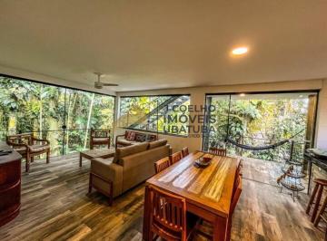 Foto 01 · Casa nova com 3 suítes a venda - Praia do Félix - Ubatuba - SP  Rodeada pela Mata Atlântica, arejada