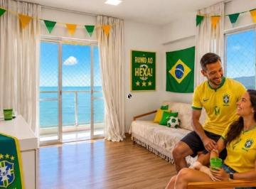 Apartamento · 198m² · 4 Quartos · 1 Vaga · Apartamento frente mar, 04 dormitórios à venda em Balneário Camboriú