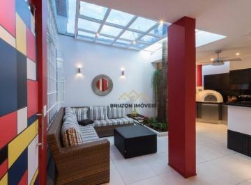 Sala de estar · CASA À VENDA - 3 SUÍTES - A.T. 405M², A.C. 400M², R$ 3.000.000,00 - CONDOMÍNIO PORTAL DO PARAÍSO I -