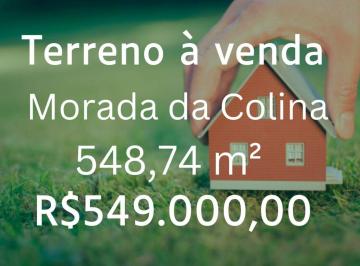 Terreno · 548m² · Terreno à venda, bairro Morada da Colina - Uberlândia/MG