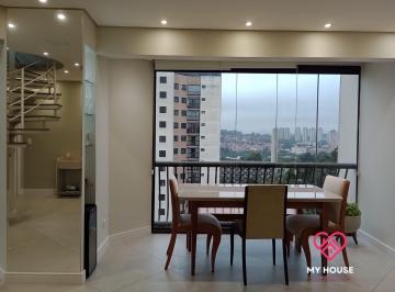 Apartamento · 146m² · 3 Quartos · 2 Vagas · Apartamento Cobertura em Parque Taboão, Taboão da Serra/SP