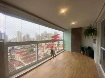 b513f444637581c685a3e45bd45ba368cdd83253 · Apartamento à venda, 131 m² por R$ 1.850.000,00 - Embaré - Santos/SP