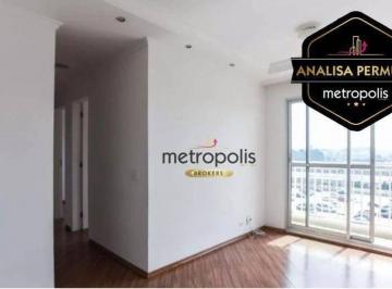Sala 02 Ambientes · Apartamento à venda, 58 m² por R$ 360.000,00 - Vila Homero Thon - Santo André/SP