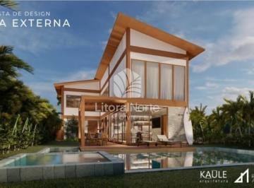 Foto 01 · Oportunidade! Casa de luxo de 4 suítes, em construção, à venda em condomínio exclusivo em Mata de Sã