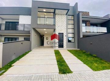 Casa · 128m² · 3 Quartos · 2 Vagas · Sobrado em condomínio com 128,44m² 3 quartos, à venda, no bairro Costeira em São José dos Pinhais