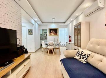 cd04c227a3f4c3802b087f7c8ae8f0e291662d23 · Apartamento com 3 dormitórios à venda, 100 m² por R$ 750.000,00 - Pitangueiras - Guarujá/SP