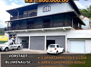Comercial · 777m² · 6 Quartos · 2 Vagas · Prédio Comercial no Bairro Vorstadt