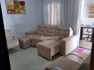 4cb7783089e2085aa05875680dcc773a411d7b74 · Sobrado com 3 dormitórios à venda, 137 m² por R$ 450.000,00 - Residencial Parque Rochele II - Santa 