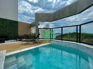41c8e98124997733a57e2101bb6557aefba58262 · Cobertura com 3 dormitórios à venda, 200 m² por R$ 2.650.000,00 - Pitangueiras - Guarujá/SP