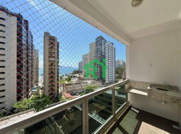 Sacada · Apartamento com vista para o mar com 3 quartos, 1 vaga à venda em Jardim Astúrias, Guarujá