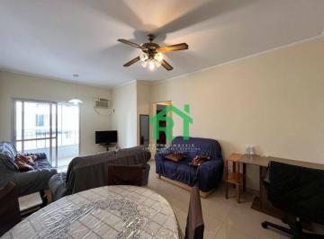 Sala · Apartamento com 2 quartos (1 suíte), 1 vaga à venda no Tombo, Guarujá