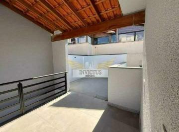 Casa · 138m² · 3 Quartos · 2 Vagas · Sobrado Novo com 3 Quartos para Comprar, 138m² - Vila Eldízia, Santo André/SP.