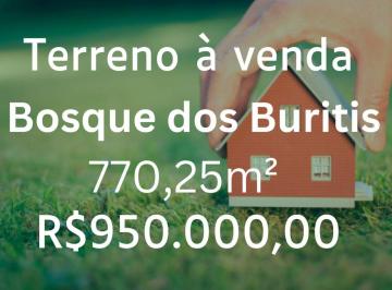 Terreno · 770m² · Terreno à venda, bairro Bosque dos Buritis - Uberlândia/MG