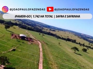 Rural , Ipameri · Fazenda a venda em Ipameri-GO - 1.742 HA - Região de Safra e Safrinha