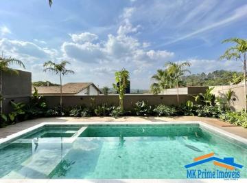 Casa · 484m² · 4 Quartos · 3 Vagas · Cond SP II - Zero Km! Moderna, 4 sts, gourmet e piscina!