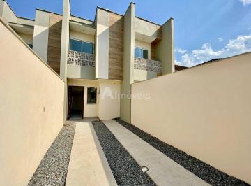 Casa · 100m² · 2 Quartos · 2 Vagas · Geminado com 2 Suítes e 2 Vagas – Excelente Localização!