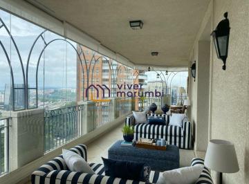 Apartamento · 260m² · 3 Quartos · 4 Vagas · panamby mobiliao totalmente