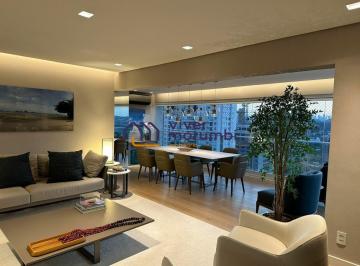 Apartamento · 130m² · 3 Quartos · 3 Vagas · Apto alto padrão mobiliado brooklin