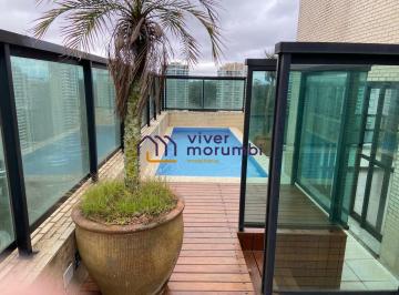 Apartamento · 415m² · 4 Quartos · 5 Vagas · Cobertura no Panamby - 4 Suítes